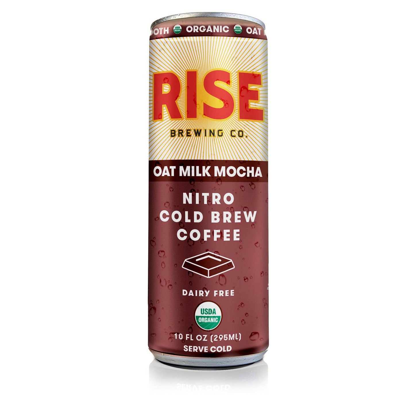 Oat Milk Mocha Nitro Cold Brew Latte - 12 pack