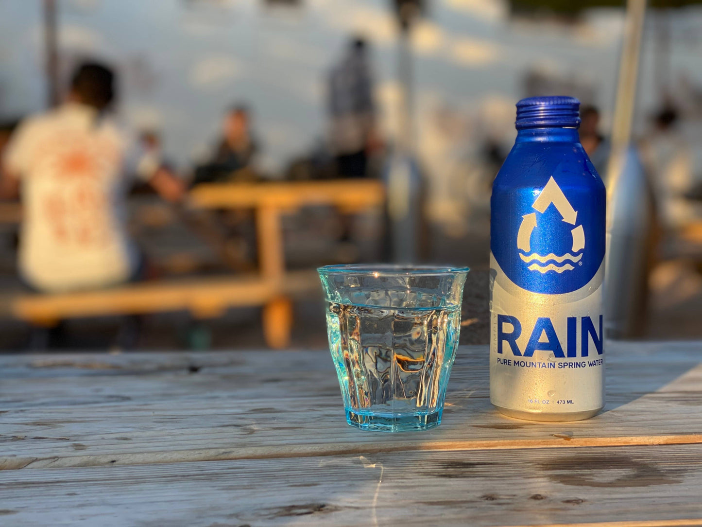 RAIN 16oz Aluminum Bottled Spring Water