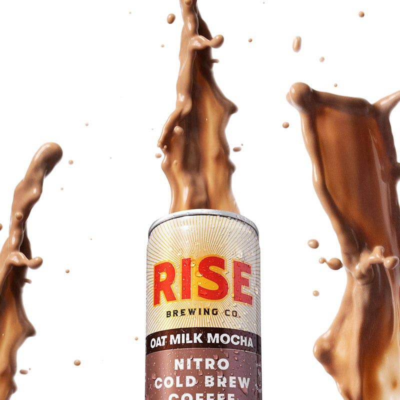 Oat Milk Mocha Nitro Cold Brew Latte - 12 pack